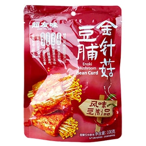 100g超友味金针菇豆脯