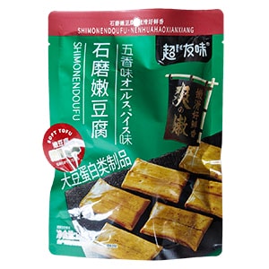 158g超友味石磨嫩豆腐五香味