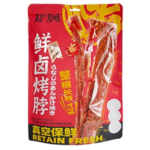 200g超友味鲜卤烤脖 劲辣味