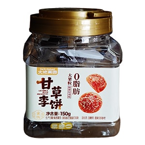 150g大地菓园 甘草李饼