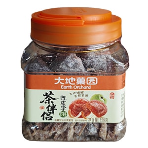 358g大地菓园 陈皮李饼(茶伴侣)