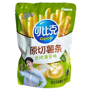 100g可比克原切薯条炭烤海苔