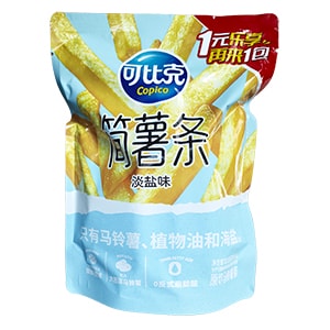 100g达利可比克简薯条淡盐味