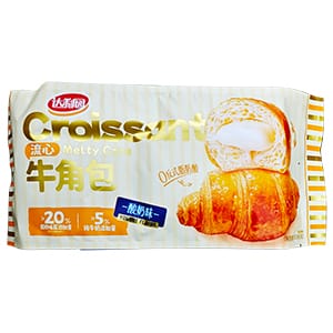 150g6枚装达利牛角包酸奶味