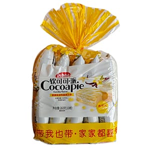 260g10枚达利园软可可派(香草味)