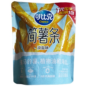 40g达利可比克简薯条淡盐味