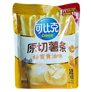 40g可比克原切薯条蜂蜜黄油