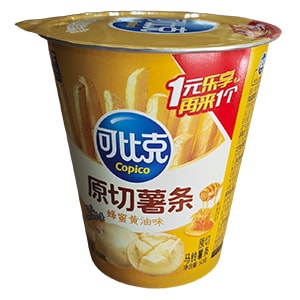 50g可比克原切薯片蜂蜜黄油味