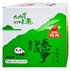 32g佳龙笋海春笋 山椒味