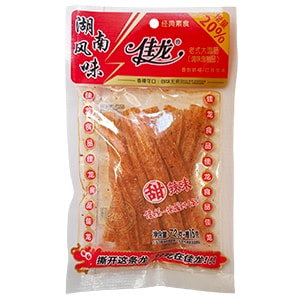 72g+赠15g佳龙大面筋甜辣味
