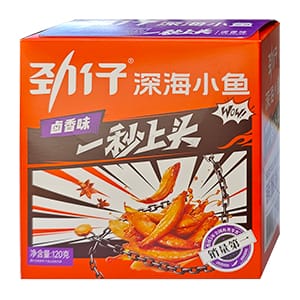 120g 劲仔深海小鱼卤香味