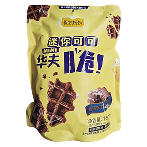 150g莫奈叔叔华夫脆迷你可可