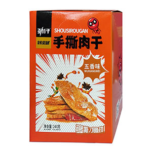 12g劲仔手撕肉干（五香味）