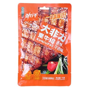 75g劲仔大非力素牛排香辣牛肉