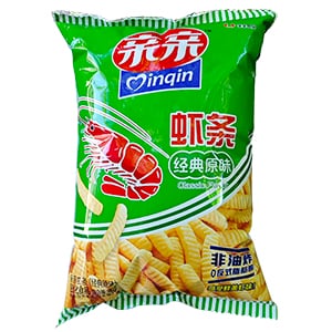 80g亲亲虾条（原味）